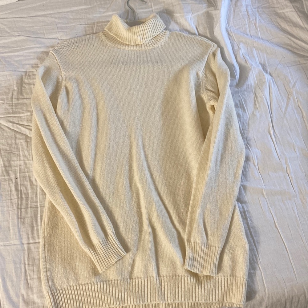 Brandy Melville Off White turtleneck sweater